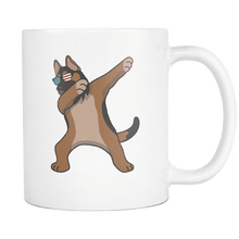 Load image into Gallery viewer, RobustCreative-Dabbing German Shepherd Dog America Flag - Patriotic Merica Murica Pride - 4th of July USA Independence Day - 11oz White Funny Coffee Mug Women Men Friends Gift ~ Both Sides Printed

