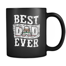 Load image into Gallery viewer, RobustCreative-California Best Dad Ever - Fathers Day Gifts - Promoted to Daddy Funny Gift From Kids - 11oz Black Funny Coffee Mug Women Men Friends Gift ~ Both Sides Printed
