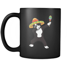 Load image into Gallery viewer, RobustCreative-Dabbing Boston Terrier Dog in Sombrero - Cinco De Mayo Mexican Fiesta - Dab Dance Mexico Party - 11oz Black Funny Coffee Mug Women Men Friends Gift ~ Both Sides Printed

