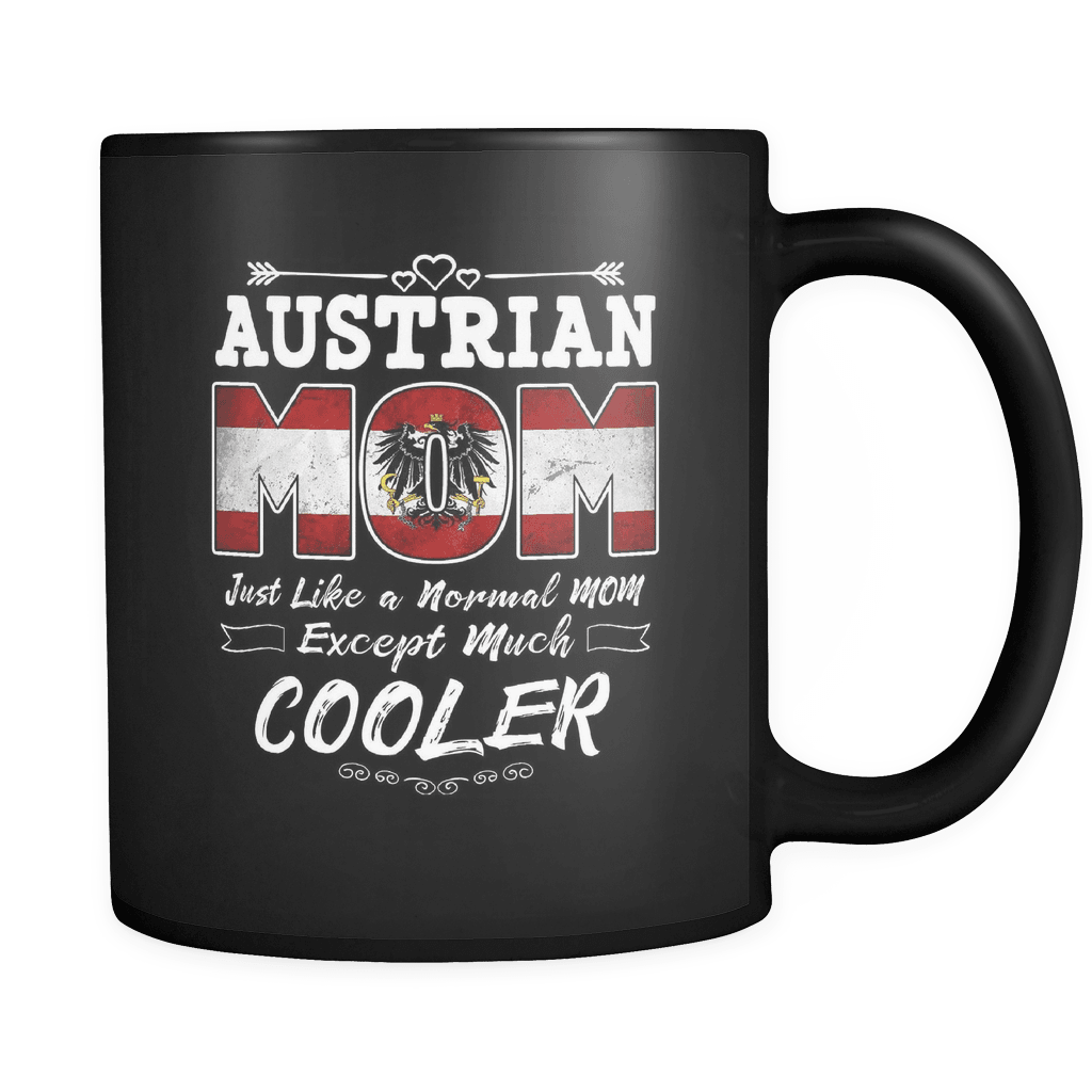 RobustCreative-Best Mom Ever is from Auria - Aurian Flag 11oz Funny Black Coffee Mug - Mothers Day Independence Day - Women Men Friends Gift - Both Sides Printed (Distressed)