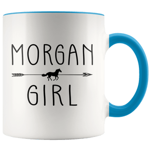 RobustCreative-Morgan Horse Girl Gifts Horses Lover Riding Racing - 11oz Accent Mug Racing Lover Gift Idea