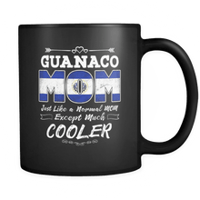 Load image into Gallery viewer, RobustCreative-Best Mom Ever is from El Salvador - Guanaco Flag 11oz Funny Black Coffee Mug - Mothers Day Independence Day - Women Men Friends Gift - Both Sides Printed (Distressed)
