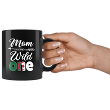 Load image into Gallery viewer, RobustCreative-Algerian Mom of the Wild One Birthday Algeria Flag Coffee Black 11oz Mug Gift Idea
