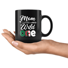 Load image into Gallery viewer, RobustCreative-Algerian Mom of the Wild One Birthday Algeria Flag Coffee Black 11oz Mug Gift Idea
