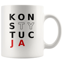 Load image into Gallery viewer, RobustCreative-Polska Konstytucja - Polish Pride PL 11oz White Mug Solidarity Solidarnosc Independant Poland Gift Idea - Both Sides Printed
