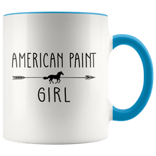 Load image into Gallery viewer, RobustCreative-American Paint Horse Girl Gifts Horses Lover Riding Racing - 11oz Accent Mug Riding Lover Gift Idea
