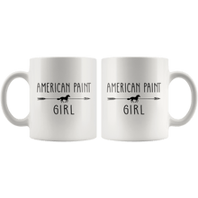 Load image into Gallery viewer, RobustCreative-American Paint Horse Girl Gifts Horses Lover Riding Racing - 11oz White Mug Riding Lover Gift Idea
