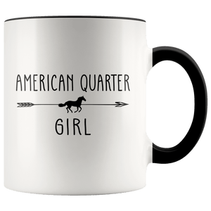 RobustCreative-American Quarter Horse Girl Gifts Horses Lover Riding Racing - 11oz Accent Mug Racing Lover Gift Idea