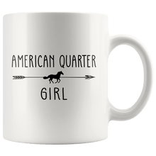 Load image into Gallery viewer, RobustCreative-American Quarter Horse Girl Gifts Horses Lover Riding Racing - 11oz White Mug Racing Lover Gift Idea
