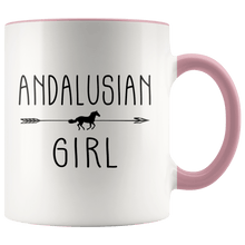 Load image into Gallery viewer, RobustCreative-Andalusian Horse Girl Gifts Horses Lover Riding Racing - 11oz Accent Mug Racing Lover Gift Idea
