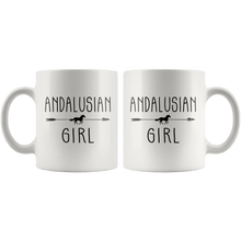 Load image into Gallery viewer, RobustCreative-Andalusian Horse Girl Gifts Horses Lover Riding Racing - 11oz White Mug Racing Lover Gift Idea
