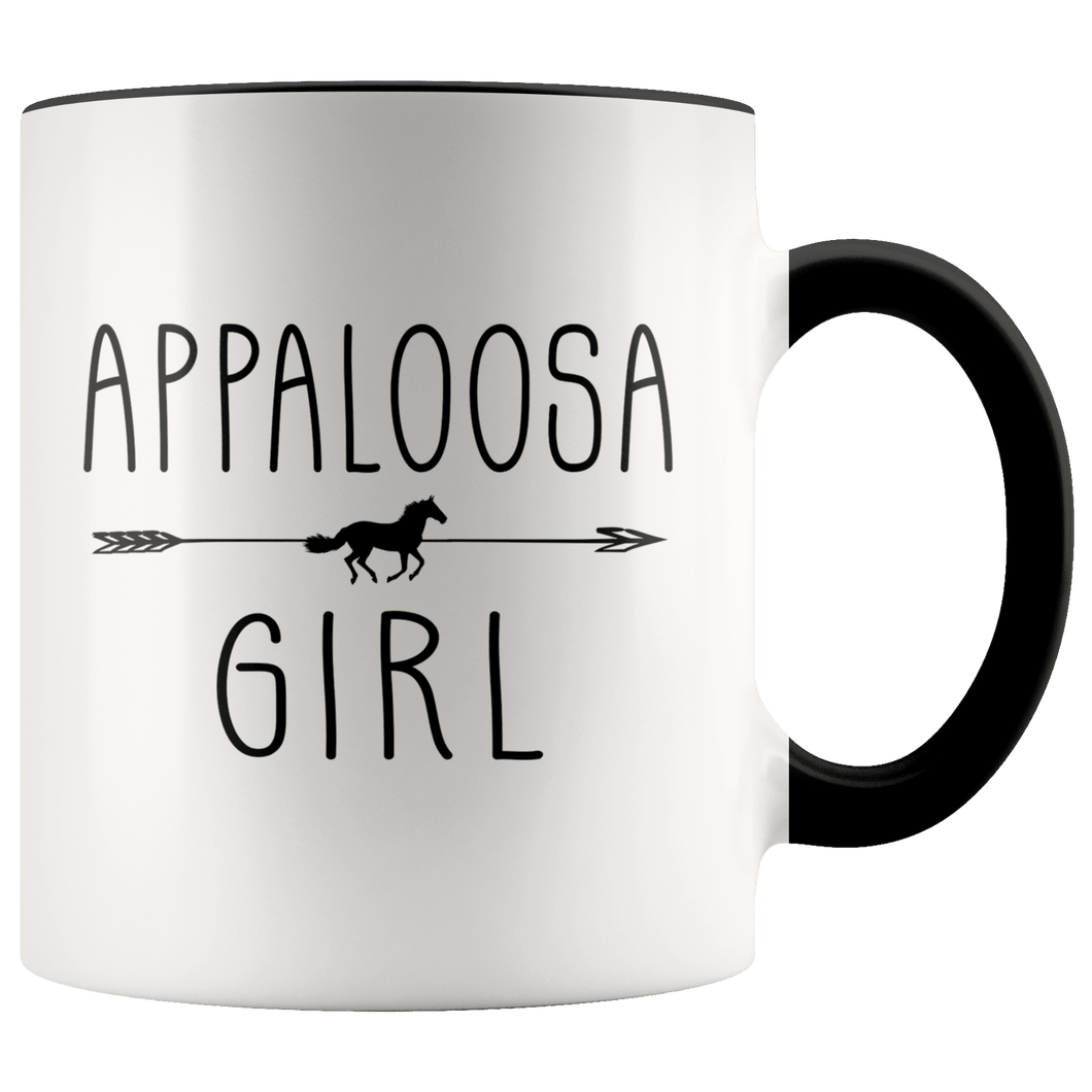 RobustCreative-Appaloosa Horse Girl Gifts Horses Lover Riding Racing - 11oz Accent Mug Racing Lover Gift Idea