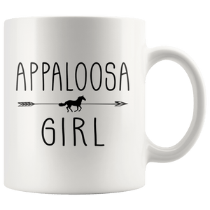 RobustCreative-Appaloosa Horse Girl Gifts Horses Lover Riding Racing - 11oz White Mug Riding Lover Gift Idea