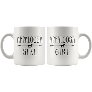 RobustCreative-Appaloosa Horse Girl Gifts Horses Lover Riding Racing - 11oz White Mug Riding Lover Gift Idea