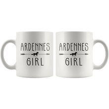 Load image into Gallery viewer, RobustCreative-Ardennes Horse Girl Gifts Horses Lover Riding Racing - 11oz White Mug Racing Lover Gift Idea
