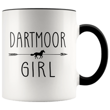 Load image into Gallery viewer, RobustCreative-Dartmoor Horse Girl Gifts Horses Lover Riding Racing - 11oz Accent Mug Racing Lover Gift Idea
