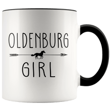 Load image into Gallery viewer, RobustCreative-Oldenburg Horse Girl Gifts Horses Lover Riding Racing - 11oz Accent Mug Riding Lover Gift Idea
