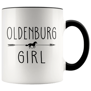 RobustCreative-Oldenburg Horse Girl Gifts Horses Lover Riding Racing - 11oz Accent Mug Riding Lover Gift Idea