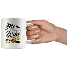 Load image into Gallery viewer, RobustCreative-Bruneian Mom of the Wild One Birthday Brunei Flag White 11oz Mug Gift Idea
