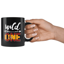 Load image into Gallery viewer, RobustCreative-Spain Wild One Birthday Outfit 1 Spanish Flag Black 11oz Mug Gift Idea
