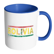 Load image into Gallery viewer, RobustCreative-National flag of Bolivia, Both Sides Printed Bolivian Pride 11oz Coffee Mug black 11 oz
