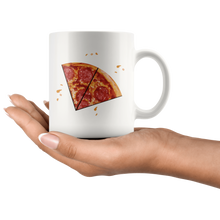 Load image into Gallery viewer, RobustCreative-Matching Pizza Slice s Twins Kids Son Boys Girls White 11oz Mug Gift Idea
