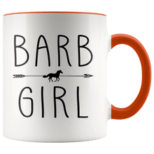 Load image into Gallery viewer, RobustCreative-Barb Horse Girl Gifts Horses Lover Riding Racing - 11oz Accent Mug Racing Lover Gift Idea
