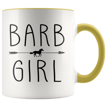 Load image into Gallery viewer, RobustCreative-Barb Horse Girl Gifts Horses Lover Riding Racing - 11oz Accent Mug Racing Lover Gift Idea
