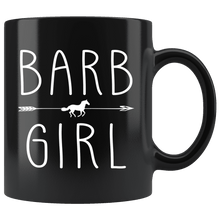 Load image into Gallery viewer, RobustCreative-Barb Horse Girl Gifts Horses Lover Riding Racing - 11oz Black Mug Riding Lover Gift Idea
