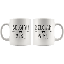 Load image into Gallery viewer, RobustCreative-Belgian Horse Girl Gifts Horses Lover Riding Racing - 11oz White Mug Racing Lover Gift Idea
