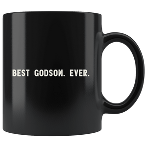 RobustCreative-Best Godson. Ever. The Funny Coworker Office Gag Gifts Black 11oz Mug Gift Idea