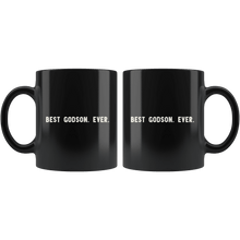 Load image into Gallery viewer, RobustCreative-Best Godson. Ever. The Funny Coworker Office Gag Gifts Black 11oz Mug Gift Idea

