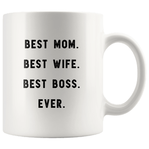 The Office World's Best Mom White Mug