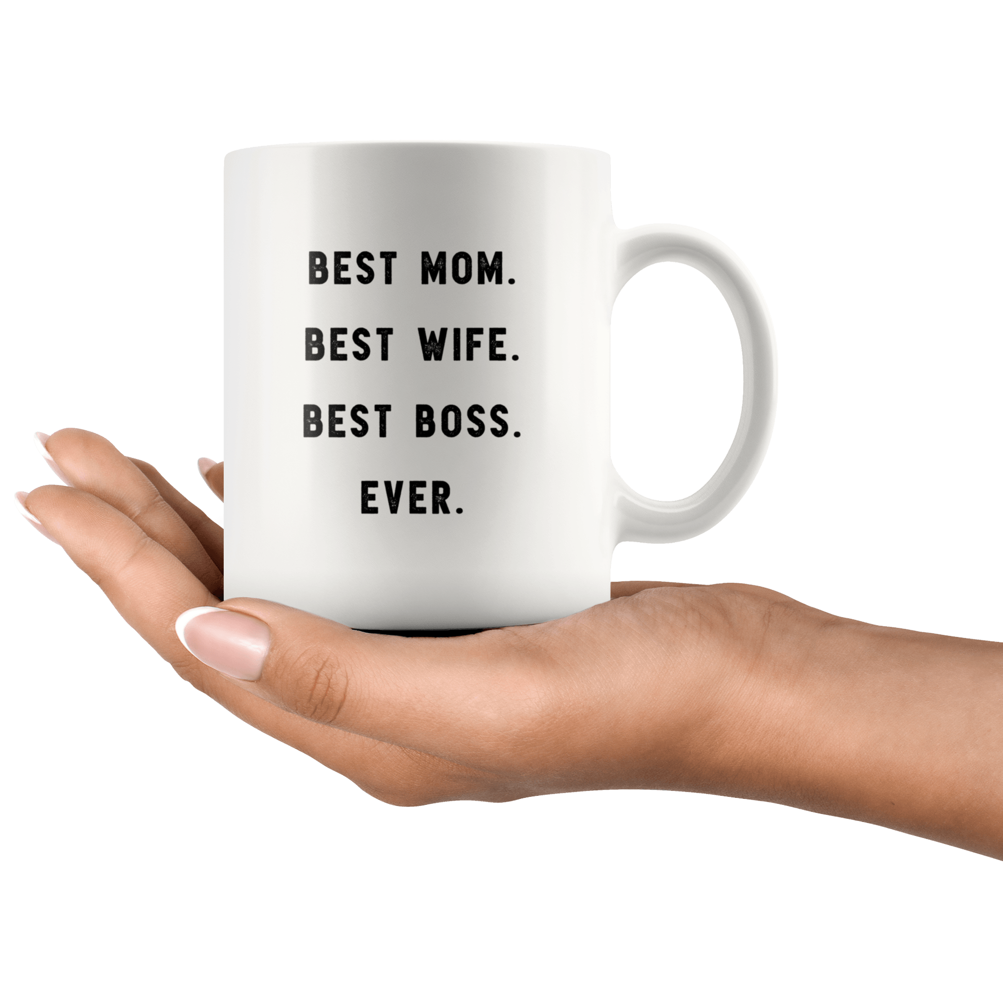 Mama Boss Women Wifey Mother's Day Present Best Mom Gift Family Gifts  Coffee Mug