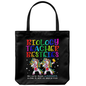 RobustCreative-Biology Teacher Besties Teacher's Day Best Friend Tote Bag Gift Idea
