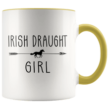 Load image into Gallery viewer, RobustCreative-Irish Draught Horse Girl Gifts Horses Lover Riding Racing - 11oz Accent Mug Racing Lover Gift Idea
