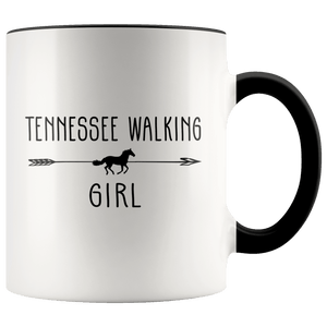 RobustCreative-Tennessee Walking Horse Girl Gifts Horses Lover Riding Racing - 11oz Accent Mug Riding Lover Gift Idea