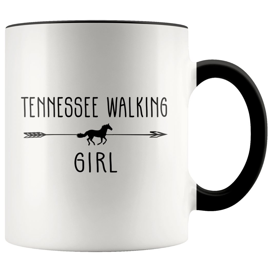 RobustCreative-Tennessee Walking Horse Girl Gifts Horses Lover Riding Racing - 11oz Accent Mug Riding Lover Gift Idea