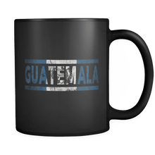 Load image into Gallery viewer, RobustCreative-Retro Vintage Flag Guatemalan Guatemala 11oz Black Coffee Mug ~ Both Sides Printed

