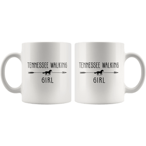 RobustCreative-Tennessee Walking Horse Girl Gifts Horses Lover Riding Racing - 11oz White Mug Racing Lover Gift Idea