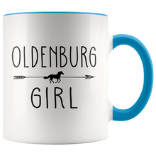 Load image into Gallery viewer, RobustCreative-Oldenburg Horse Girl Gifts Horses Lover Riding Racing - 11oz Accent Mug Riding Lover Gift Idea
