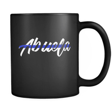 Load image into Gallery viewer, RobustCreative-Police Abuela patriotic Trooper Cop Thin Blue Line  Law Enforcement Officer 11oz Black Coffee Mug ~ Both Sides Printed
