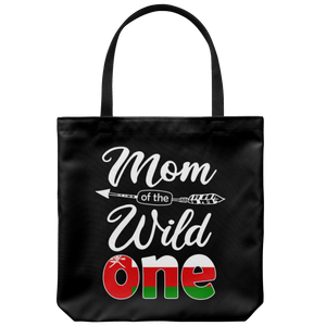 RobustCreative-Omani Mom of the Wild One Birthday Oman Flag Tote Bag Gift Idea