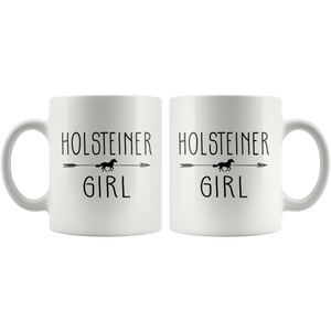 RobustCreative-Holsteiner Horse Girl Gifts Horses Lover Riding Racing - 11oz White Mug Racing Lover Gift Idea