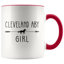 Load image into Gallery viewer, RobustCreative-Cleveland Aby Horse Girl Gifts Horses Lover Riding Racing - 11oz Accent Mug Riding Lover Gift Idea
