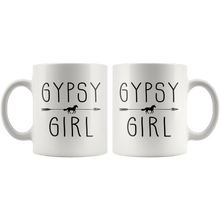 Load image into Gallery viewer, RobustCreative-Gypsy Horse Girl Gifts Horses Lover Riding Racing - 11oz White Mug Racing Lover Gift Idea
