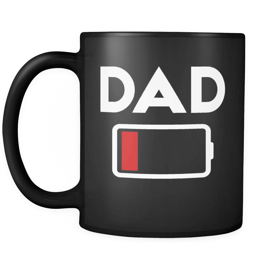 HUMOR - LOW BATTERY - 11oz Coffee Mug