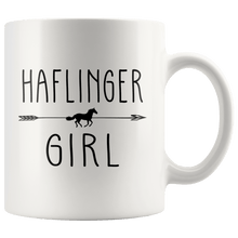 Load image into Gallery viewer, RobustCreative-Haflinger Horse Girl Gifts Horses Lover Riding Racing - 11oz White Mug Racing Lover Gift Idea
