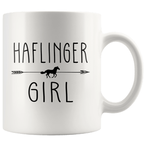 RobustCreative-Haflinger Horse Girl Gifts Horses Lover Riding Racing - 11oz White Mug Racing Lover Gift Idea