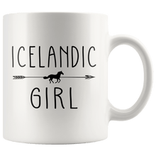 Load image into Gallery viewer, RobustCreative-Icelandic Horse Girl Gifts Horses Lover Riding Racing - 11oz White Mug Racing Lover Gift Idea
